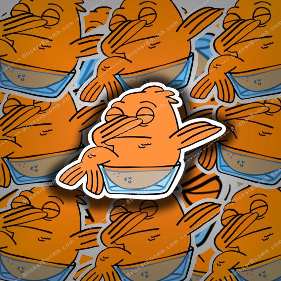Klaus Heisler from American Dad! Doing Dab Cap