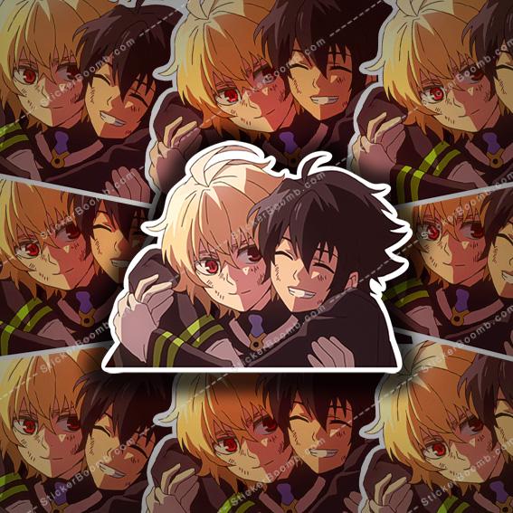 Yuuichirou and Mikaela -  Owari no Seraph