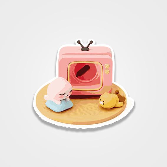 KaKao Friends - Apeach and Choonsik Home Edition