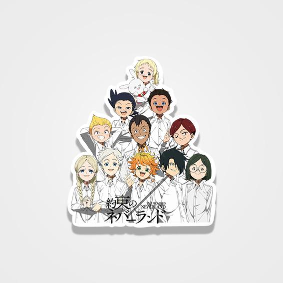 the promised neverland anime characters design