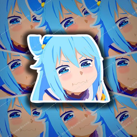 Aqua Crying konosuba