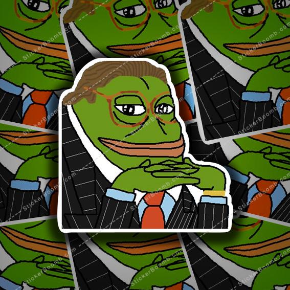 Patrick Bateman Pepo, Pepe The Frog Is an American Psycho, American Psycho, Patr